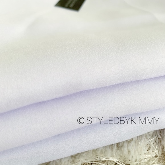 SCALLOP Top Camisole Tanktop Shirt NWT White - Picture 4 of 5